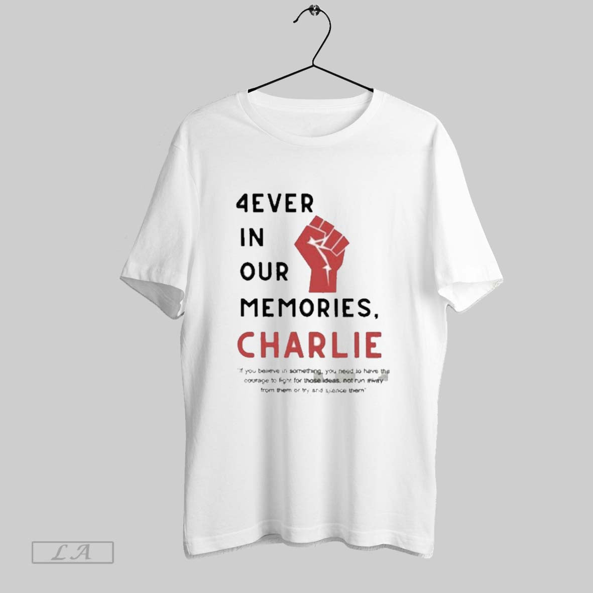 Original Charlie Kirk 4ever In Our Memories