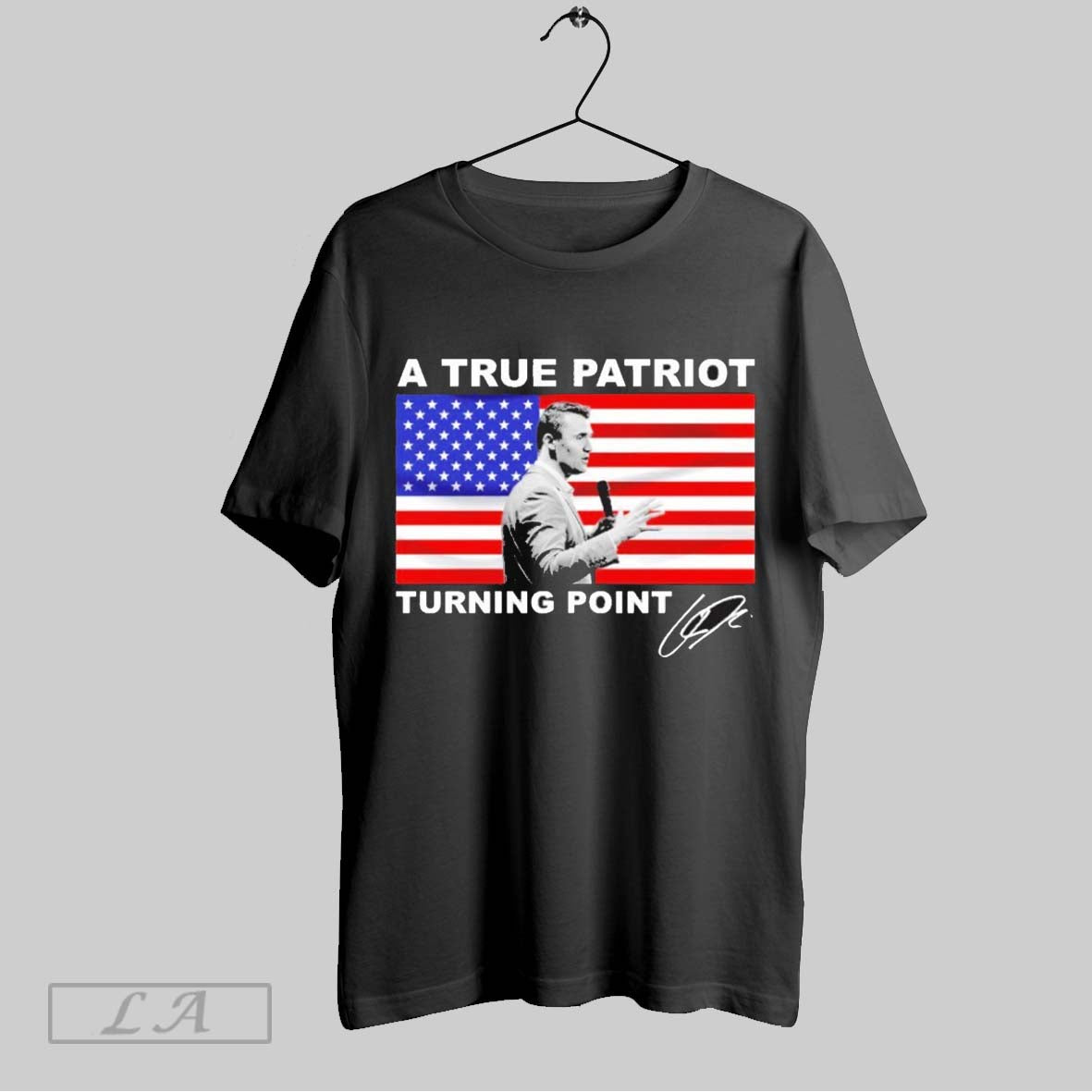 Original Charlie Kirk A True Patriot Turning Poin
