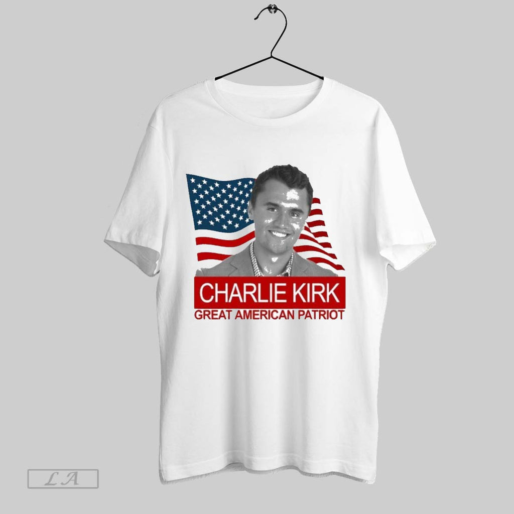 Original Charlie Kirk Great American Patriot Usa Tribute
