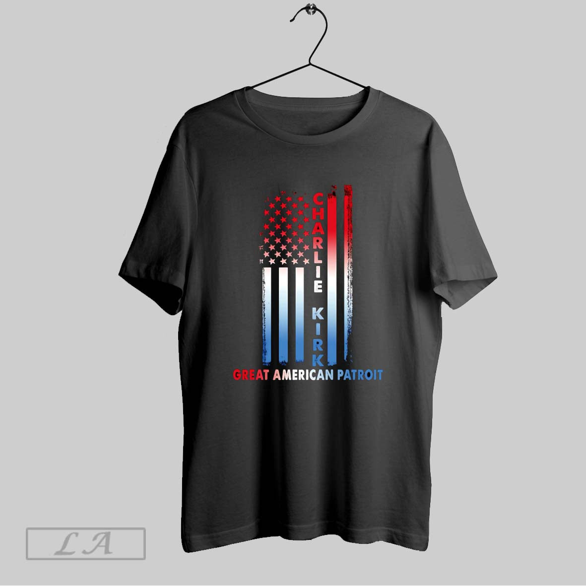 Original Charlie Kirk Great American Patriot Usa Flag