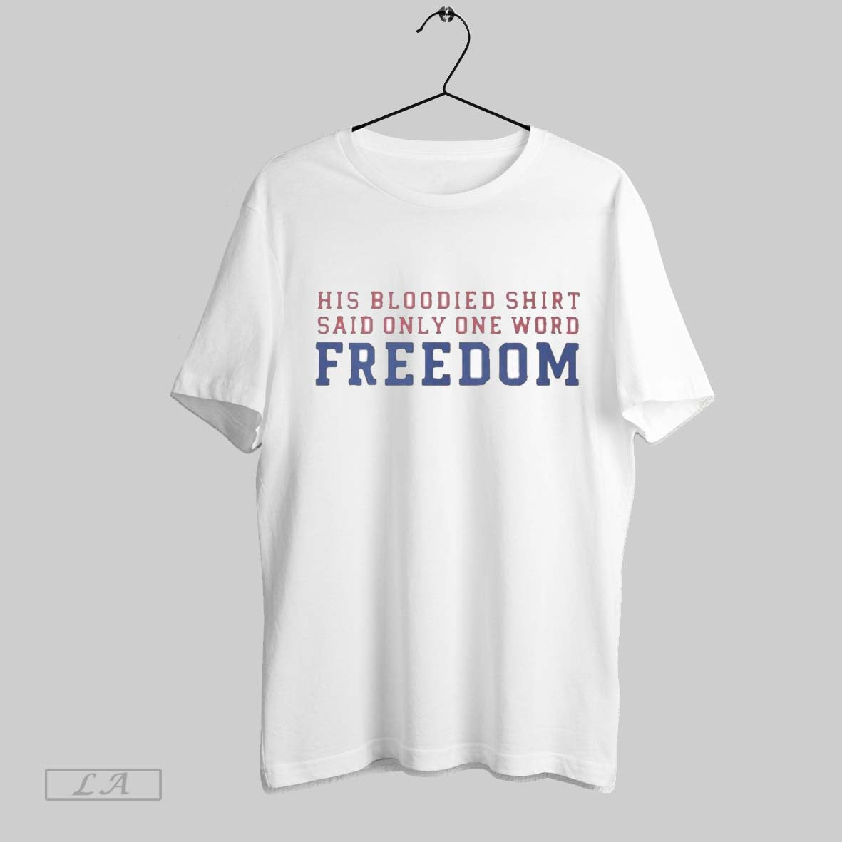 Original Charlie Kirk His Bloodied Said Only One Word Freedom