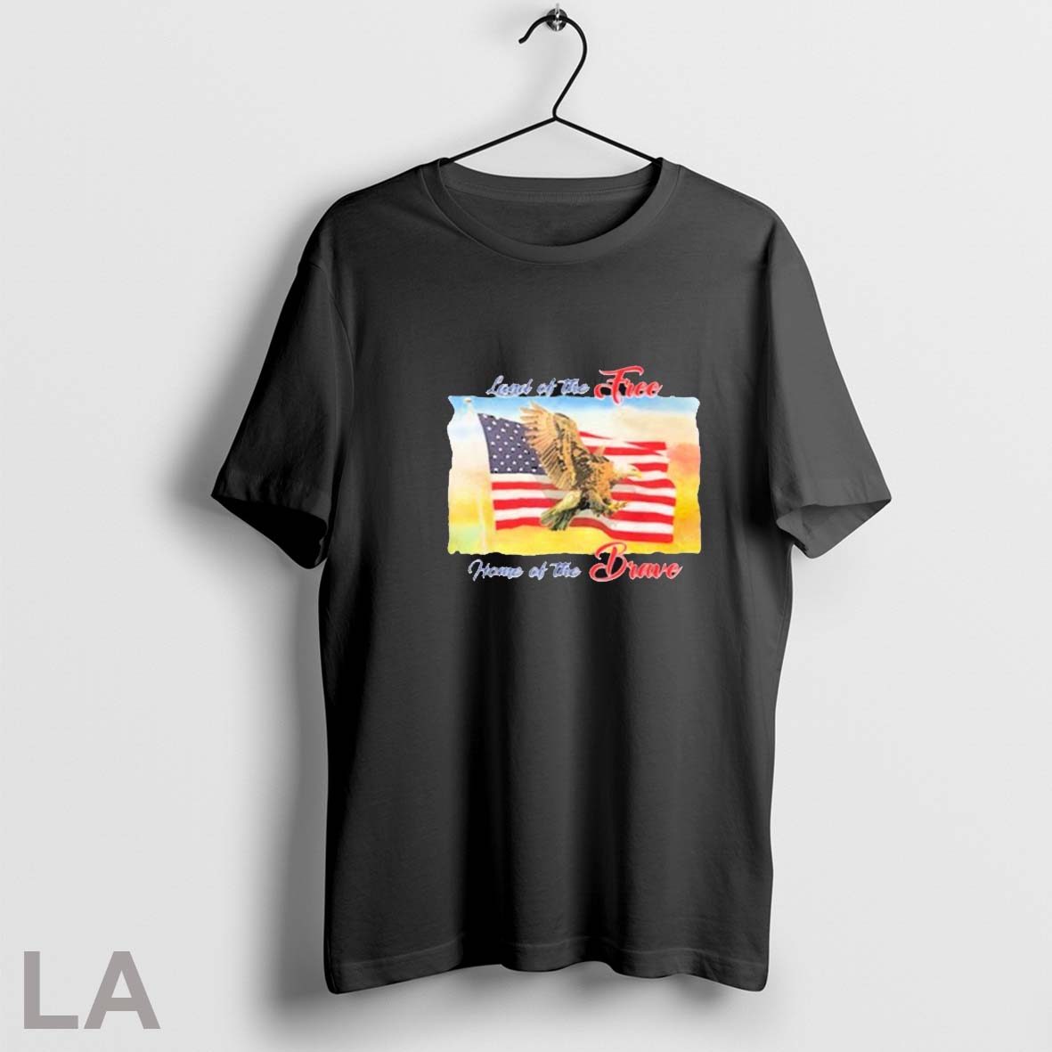 Original Charlie Kirk Land Of The Free Home Of The Brave American Flag