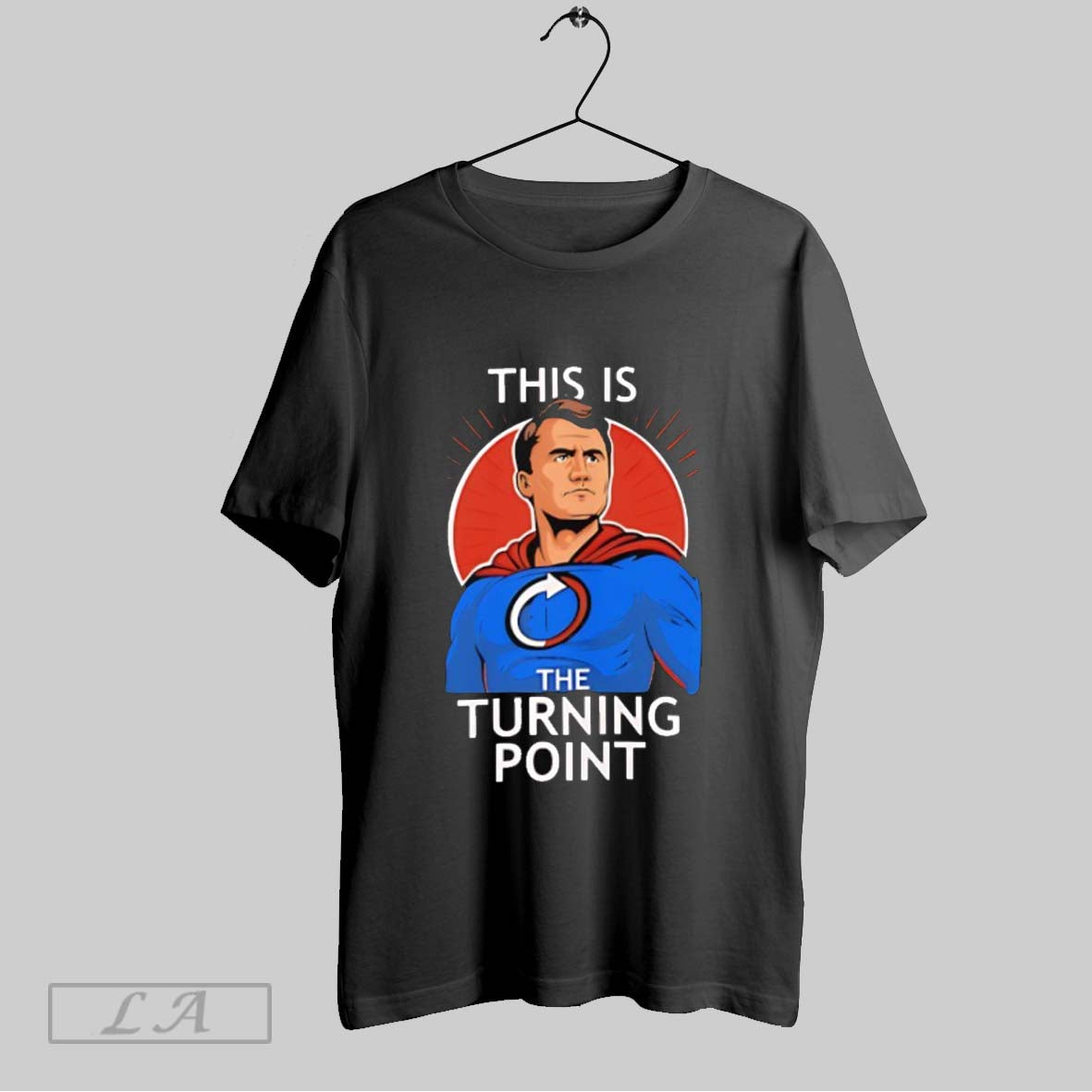 Original Charlie Kirk Superhero This Is The Turning Point