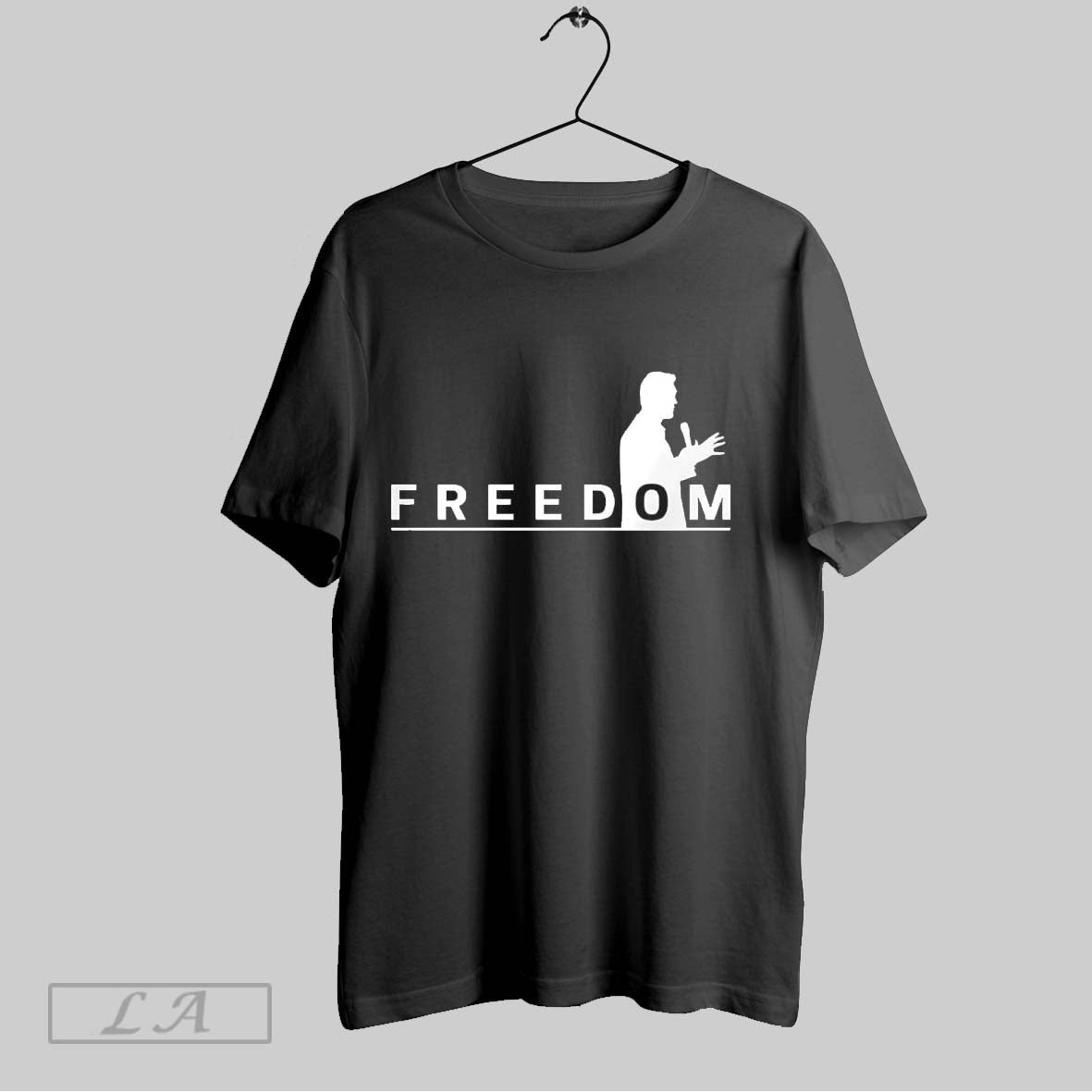 Original Charlie Kirk Freedom Silhouette