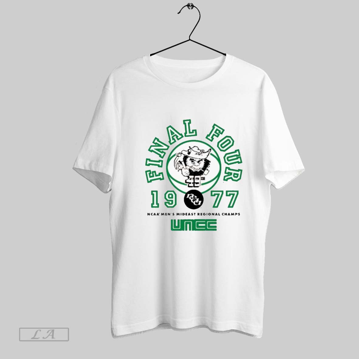Original Charlotte 49ers 1977 Ncaa Mens Mideast Regional Champs Basketball Final Four