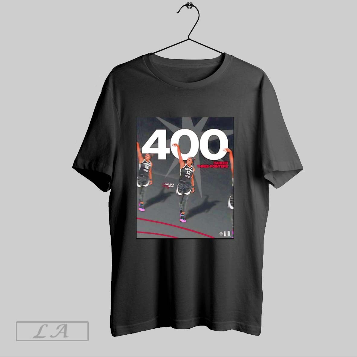 Original Chelsea Gray On 400 Career Three Pointers
