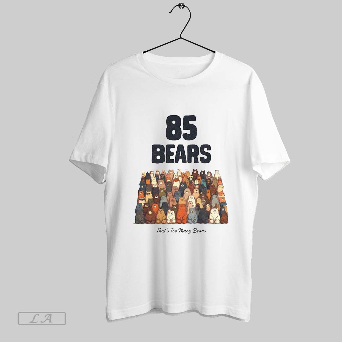 Original Chicago Football Vintage 85 Bears Graphic