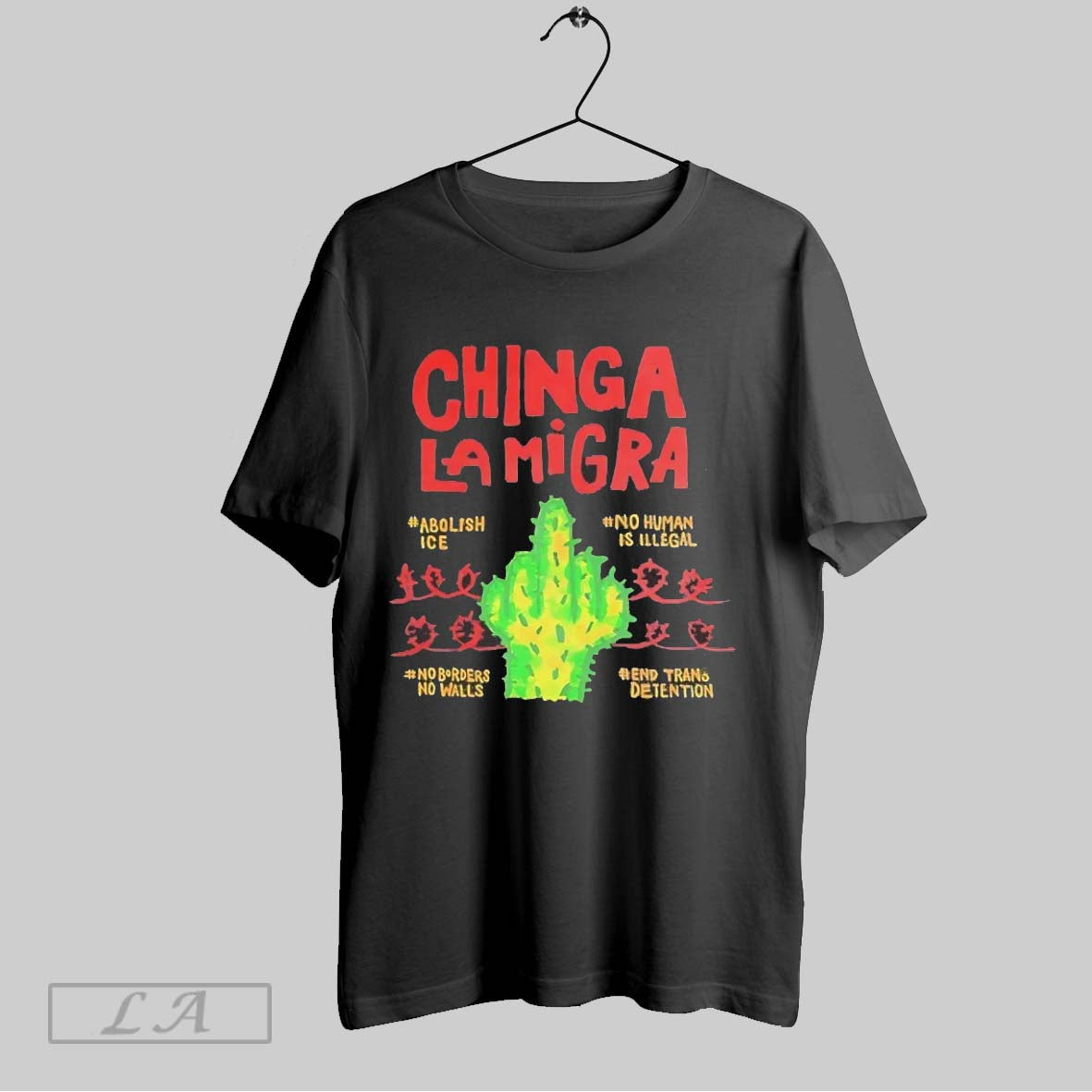 Original Chinga La Migra Abolish Ice No Human Is Illegal No Borders No Walls