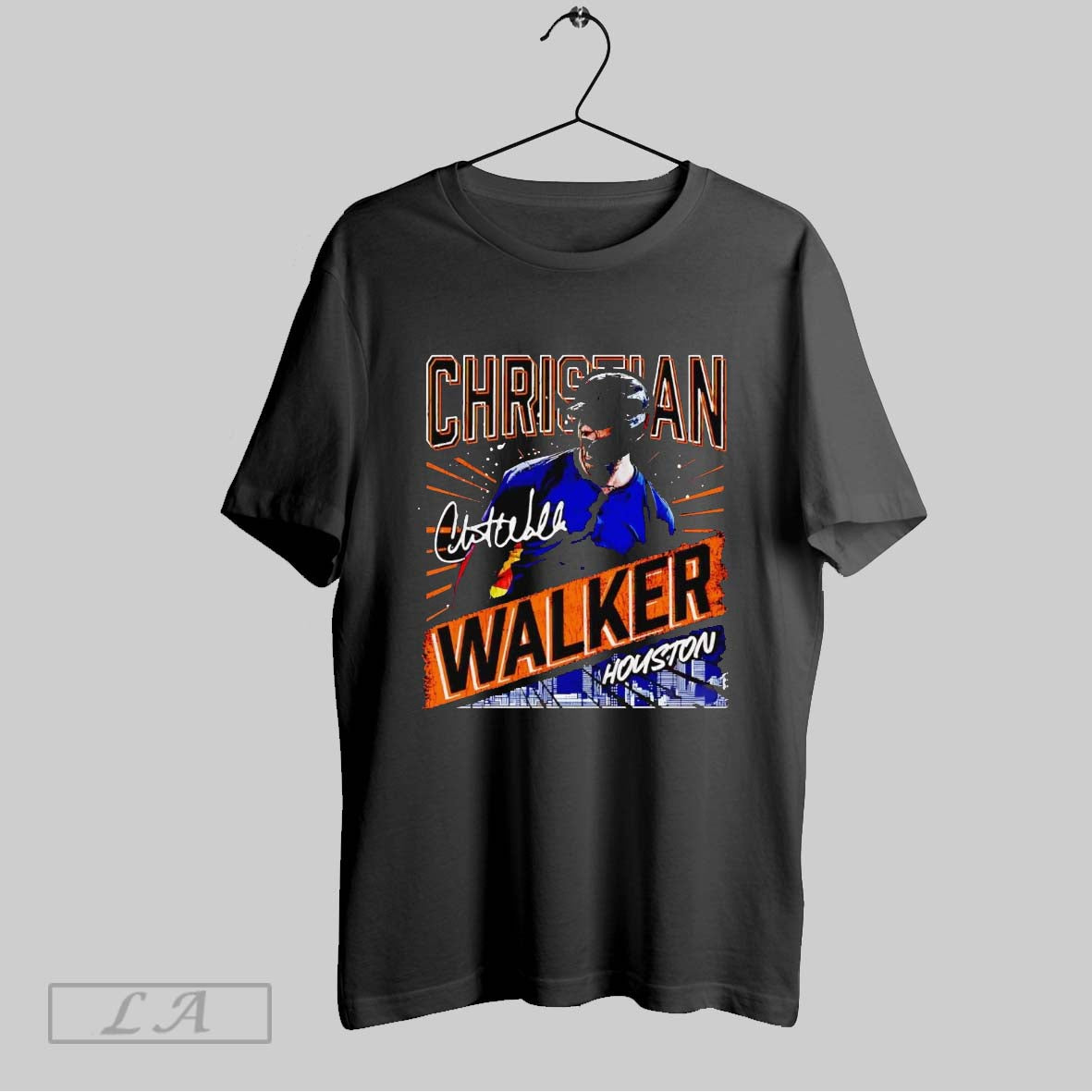 Original Christian Walker Houston Skyline Shout Signature