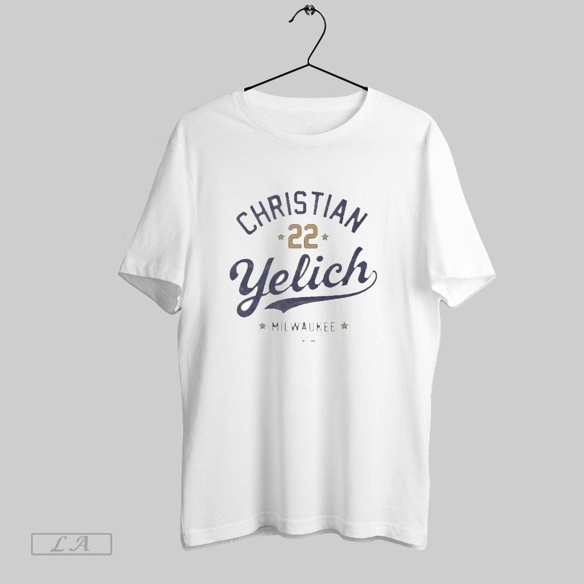 Original Christian Yelich Vintage Player Milwaukee Baseball Fan