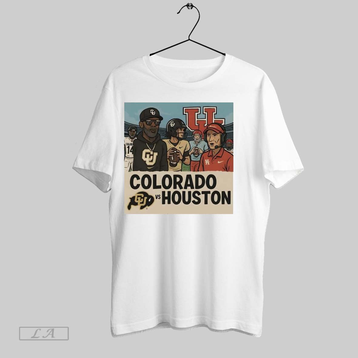 Original Colorado Buffaloes Vs University Of Houston Cougars Coach Prime Comic