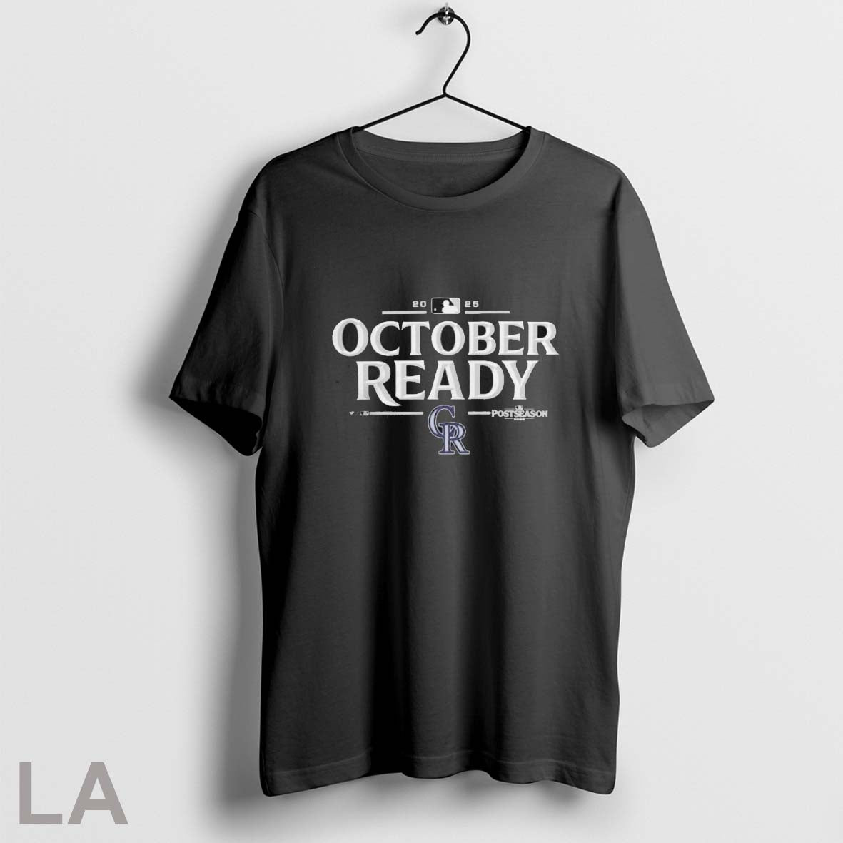 Original Colorado Rockies 2025 October Ready Mlb Postseason