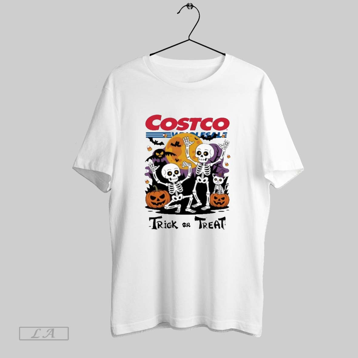 Original Costco Logo X Spooky Halloween Trick Or Trea