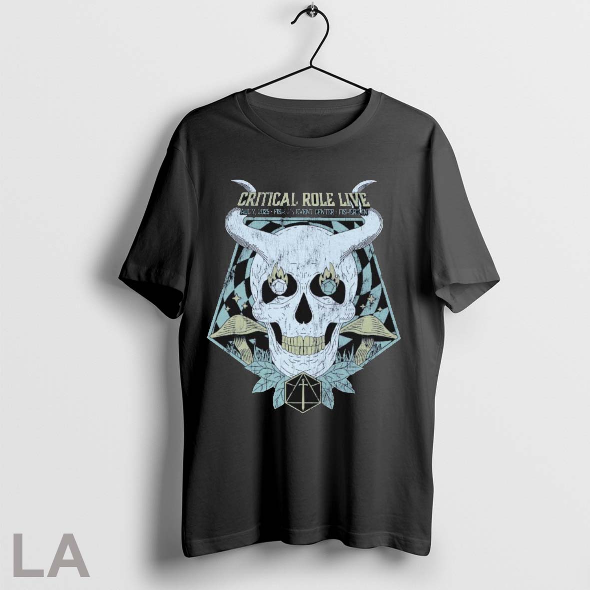 Original Critical Role Live In Fishers Event Center Aug 2 2025 Skull