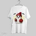 Original Cute Ghost Football Kansas City Chiefs Happy Halloween