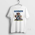 Original Dallas Cowboys Win New York Giants Lose Football Mascots Battle