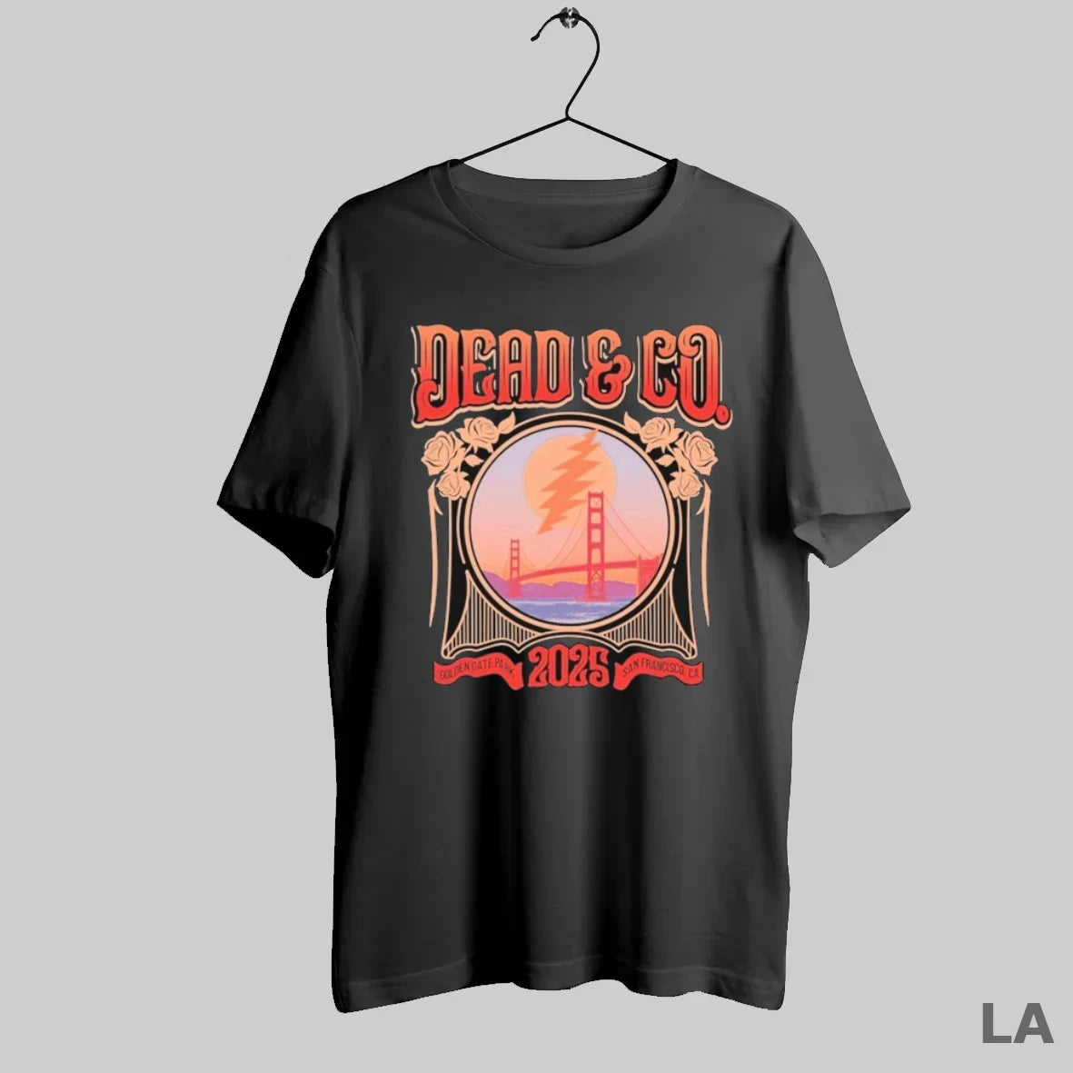 Original Dead And Company Golden Gate Park Wine San Francisco 2025 Bridge