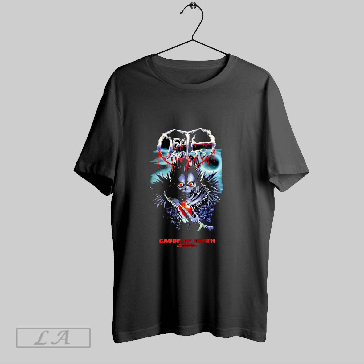 Original Death Note X Obituary Cause Of Death T Shirt
