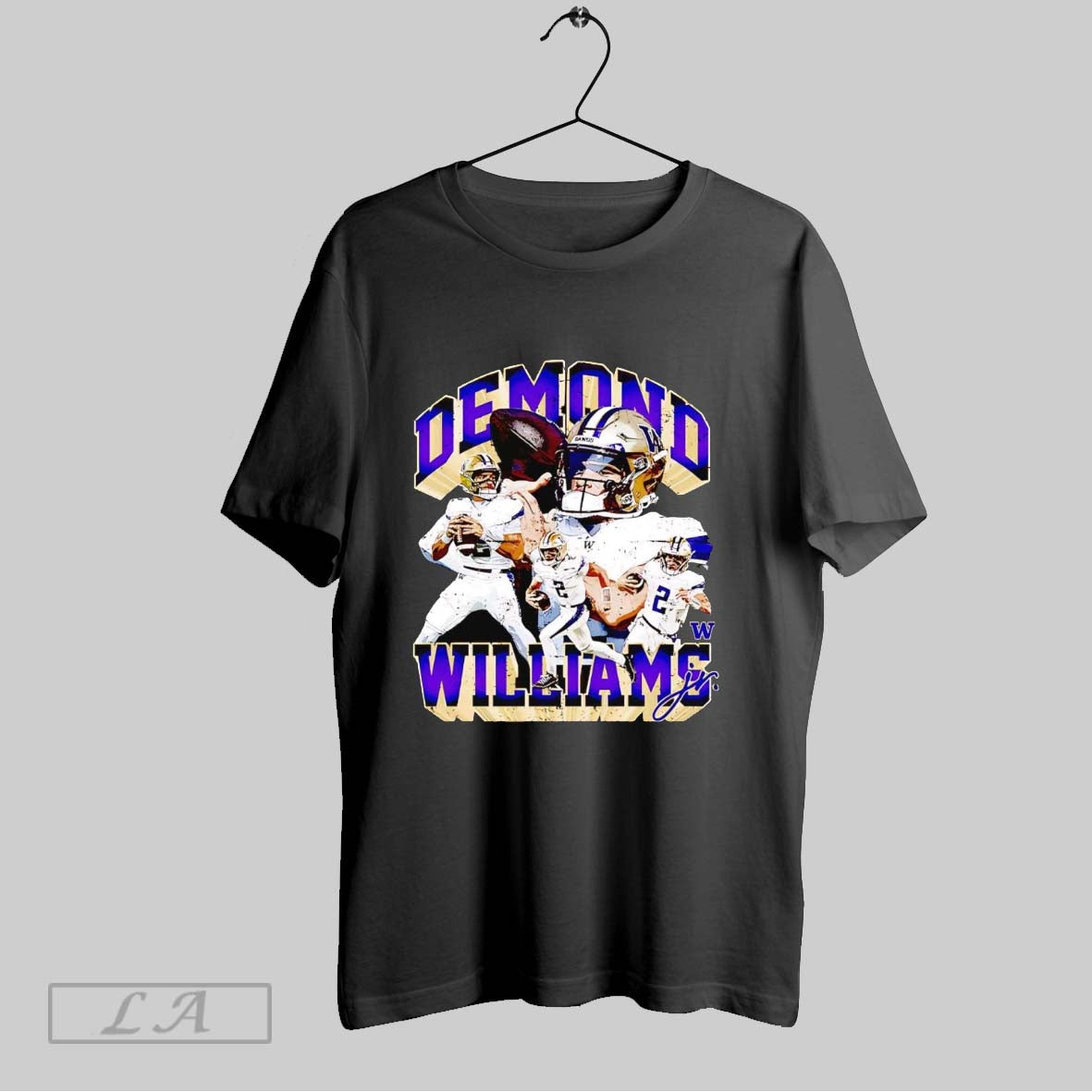 Original Demond Williams Jr Triple Player Washington Huskies