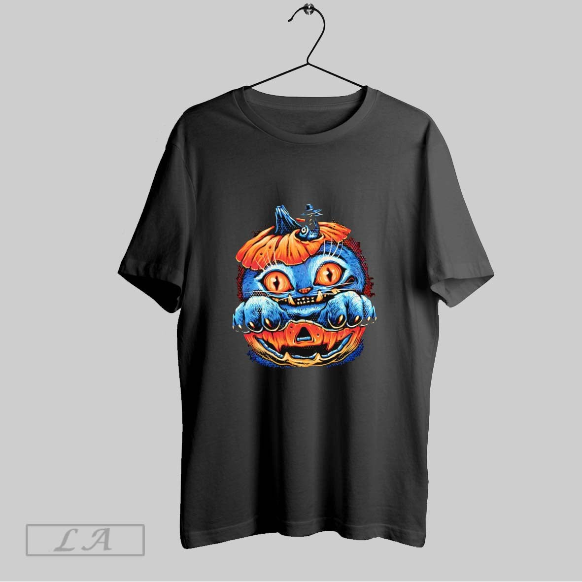 Original Derpy Tiger And Sussy In A Jack O Lantern Blue Tiger Pumpkin Halloween