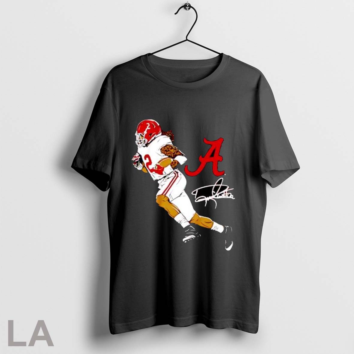 Original Derrick Henry Superstar Pose Alabama Football Signature T Shirt