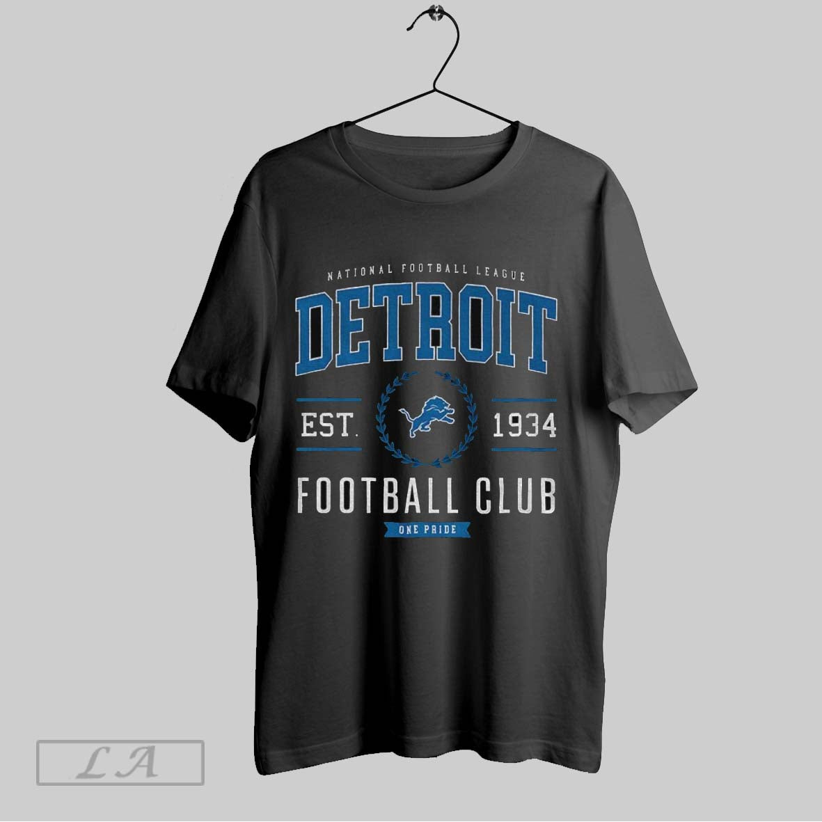 Original Detroit Lions Football Club Est 1934 One Pride