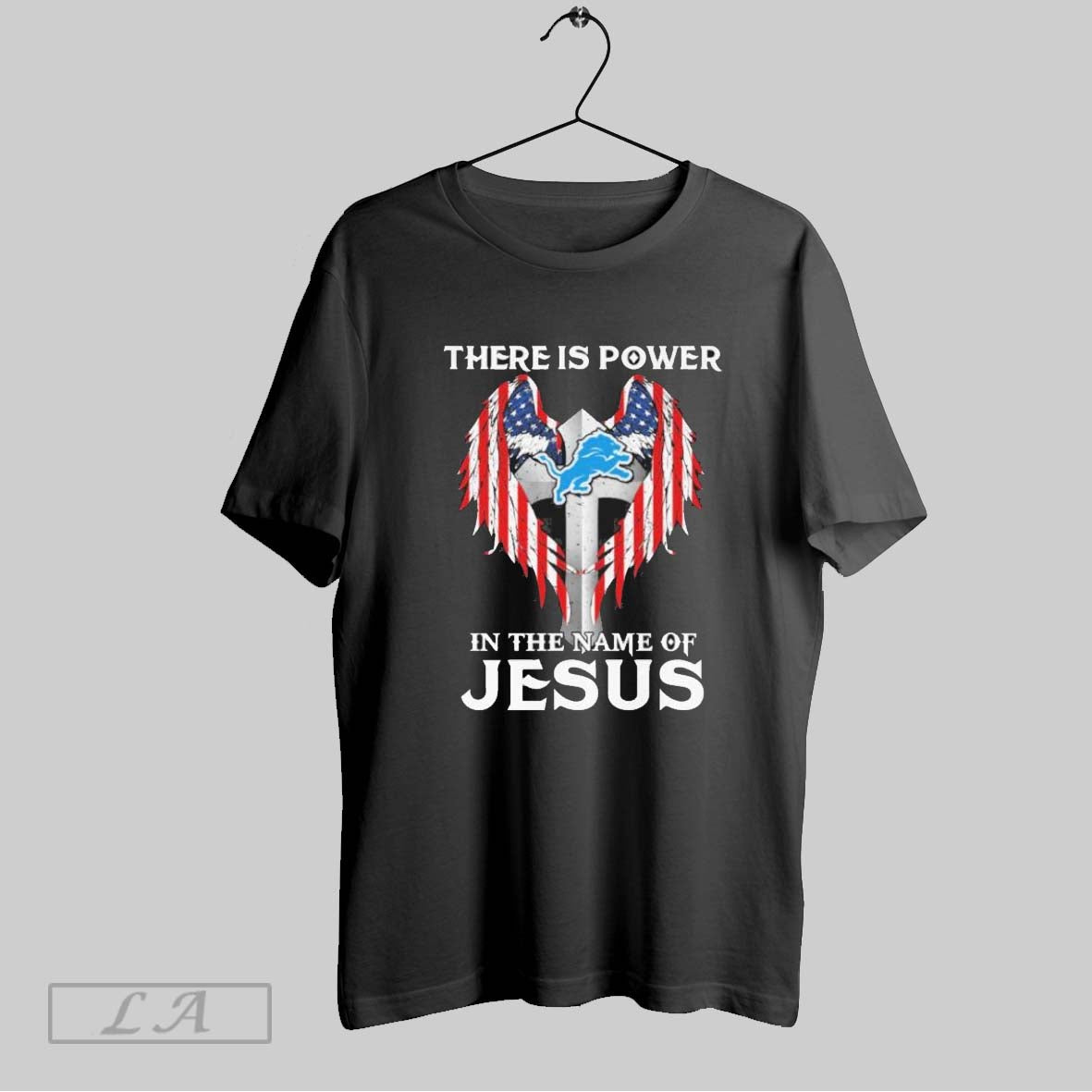 Original Detroit Lions There Is Power In The Name Of Jesus