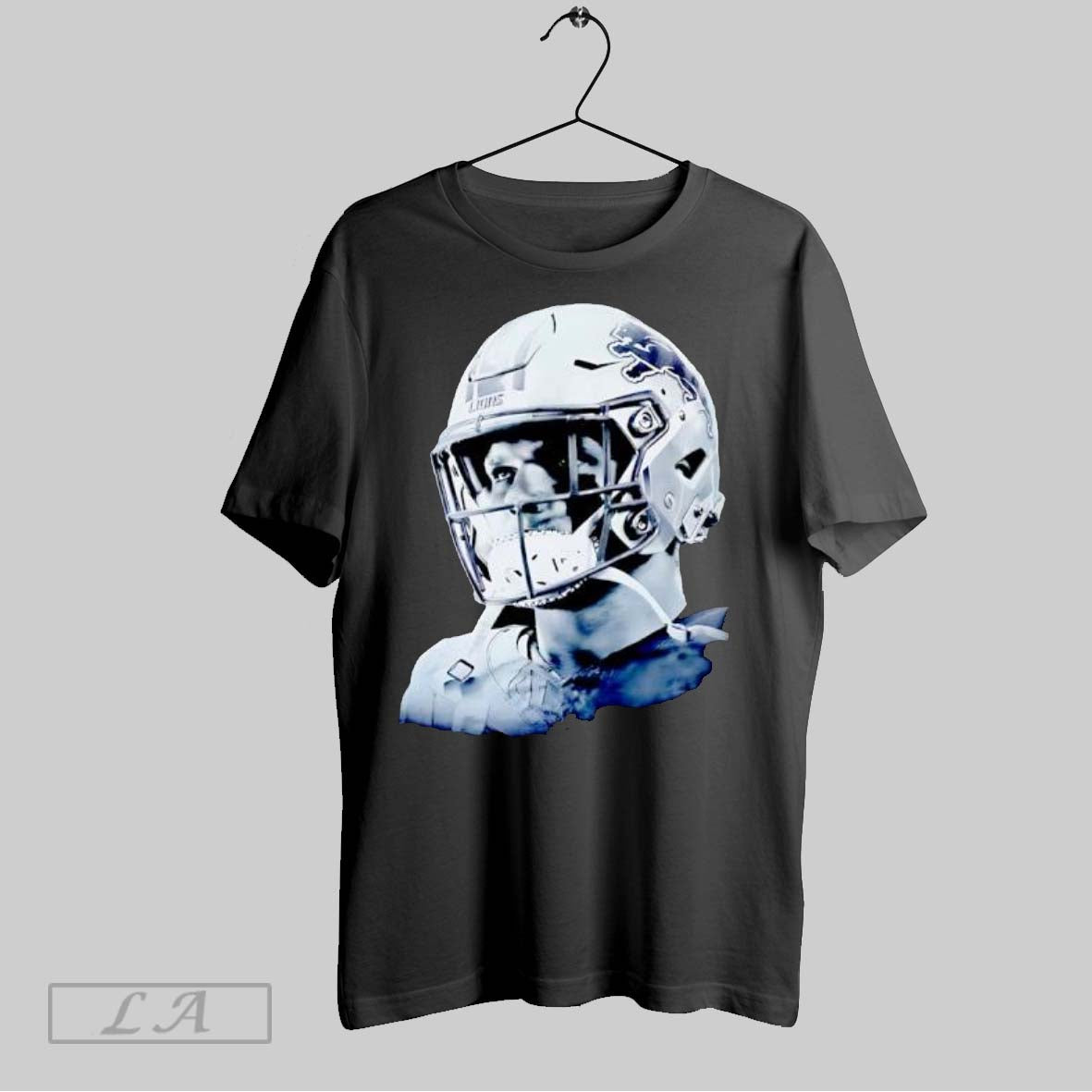 Original Detroit Lions X Aidan Hutchinson Charcoal House