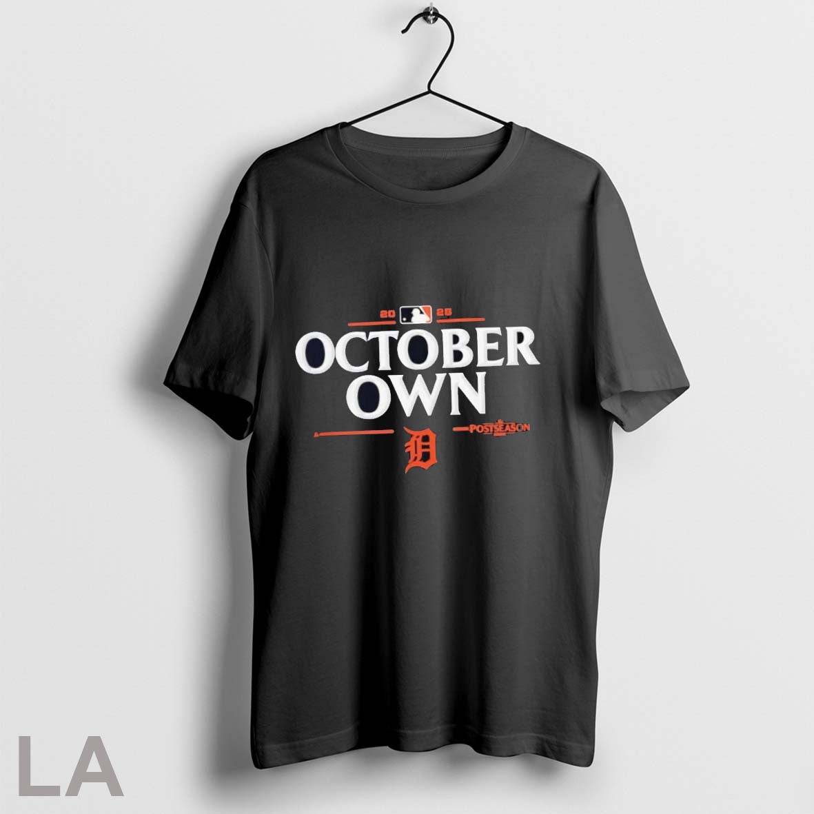 Original Detroit Tigers 2025 Mlb Postseason Own October