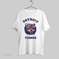Original Detroit Tigers Face Parody Logo