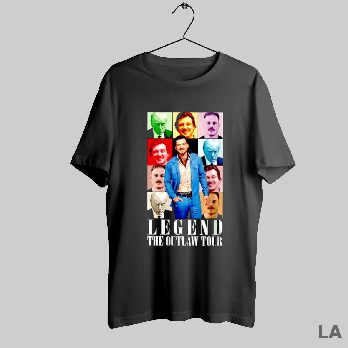 Original Donald Trump Morgan Wallen Luke Combs Legend The Outlaw Tour