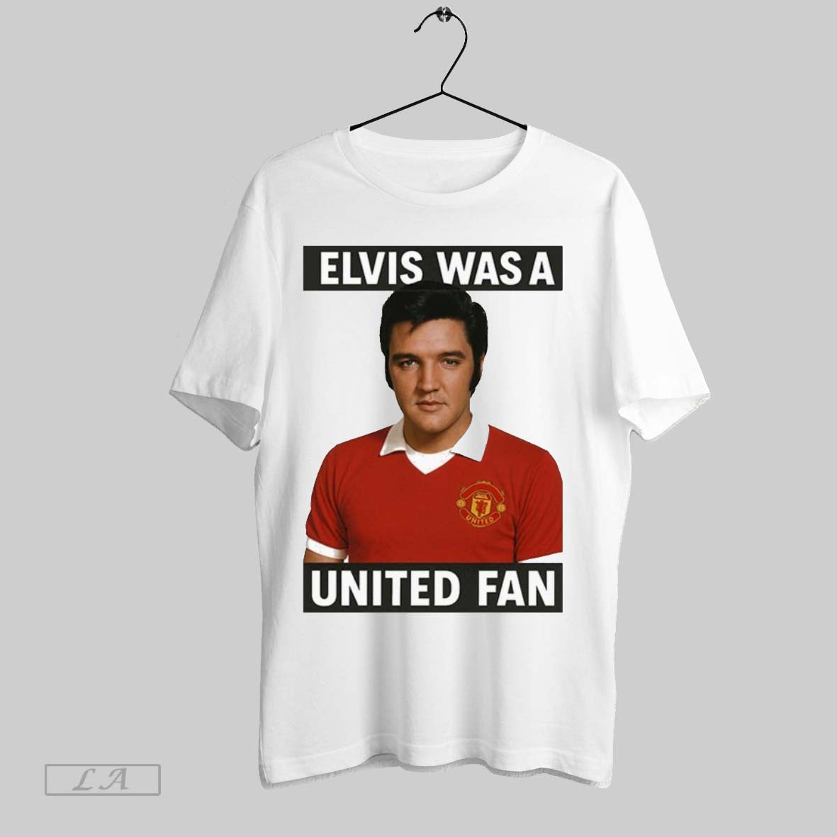 Original Elvis Presley Was A United Fan