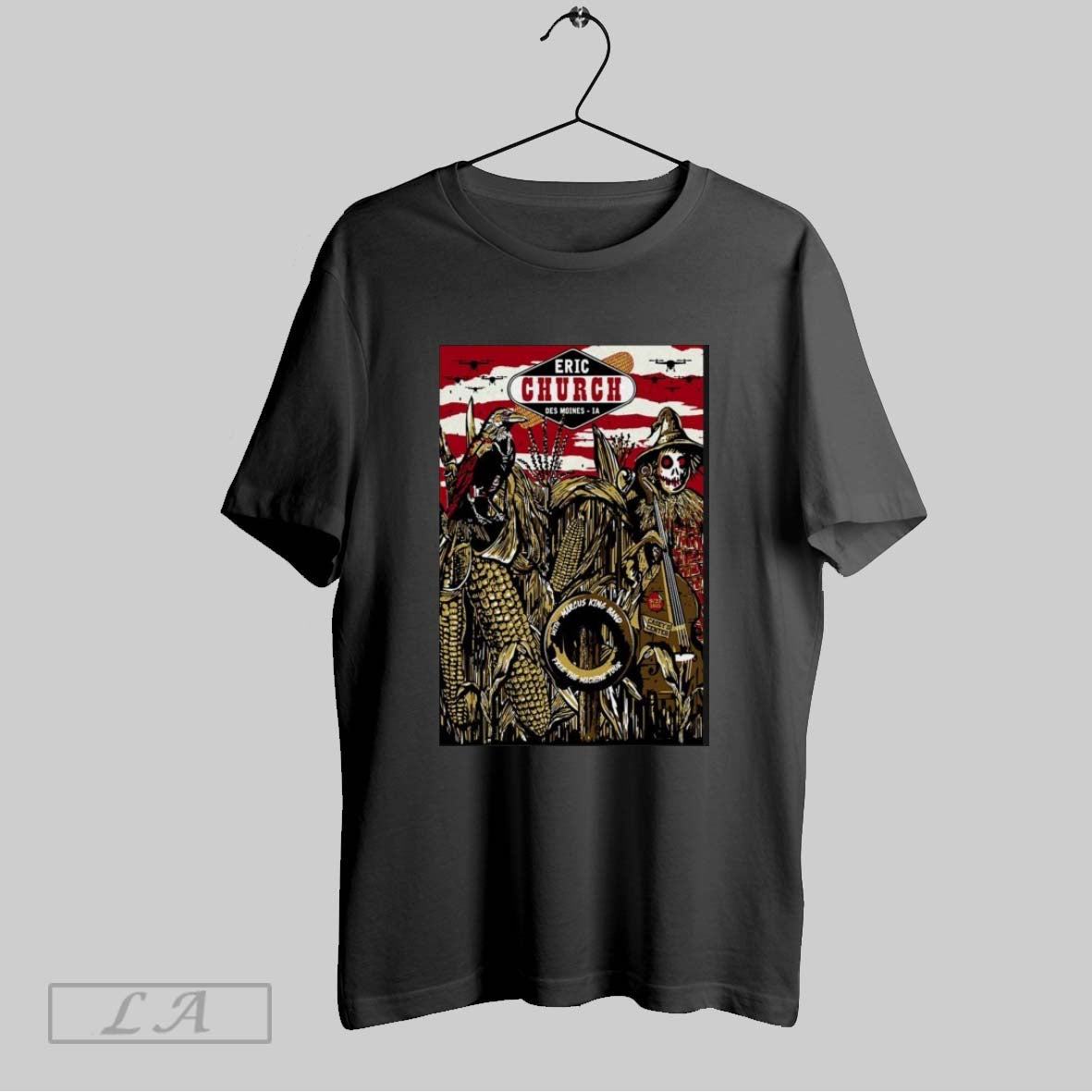 Original Eric Church Sep 27 2025 Caseys Center Des Moines Ia