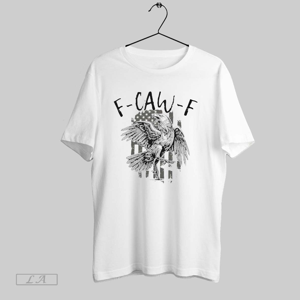 Original F Caw F Eagle American Flag