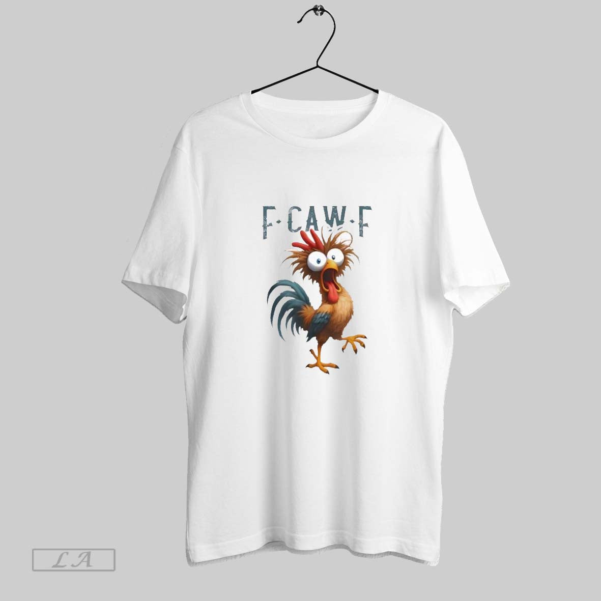 Original F Caw F Funny Chicken Humor Quote Rooster Meme Ladies