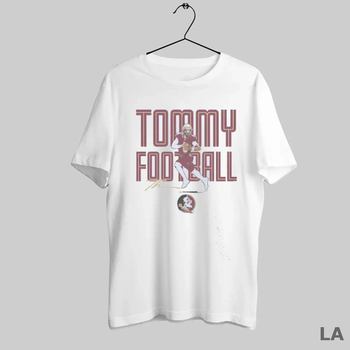 Original Fsu Florida State University Tommy Castellanos Tommy Football Signature