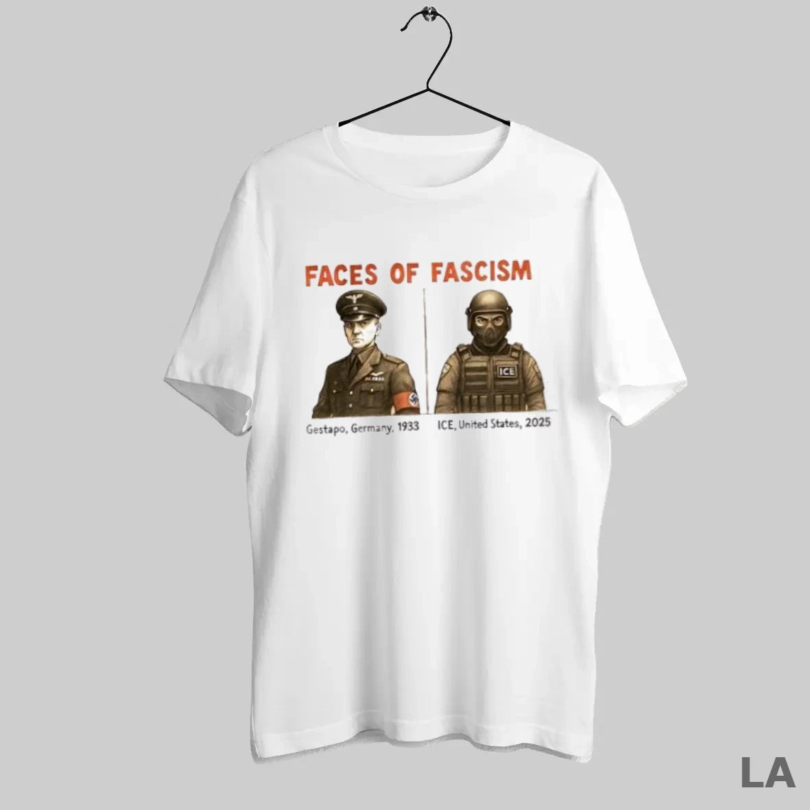 Original Faces Of Fascism Gestapo Germany 1993 Ice United States 2025