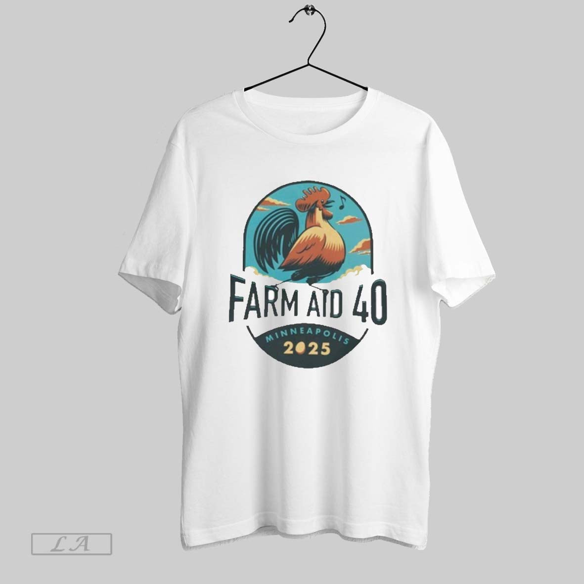 Original Farm Aid 40 Rooster Sings New