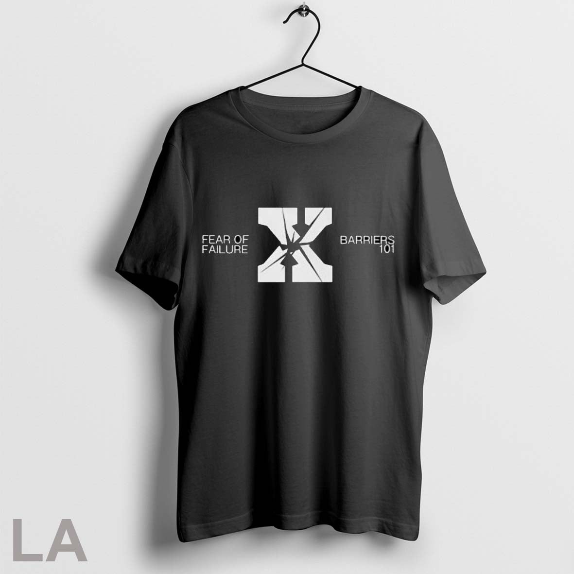 Original Fear Of Failure Cancels Barriers 101 Logo T Shirt