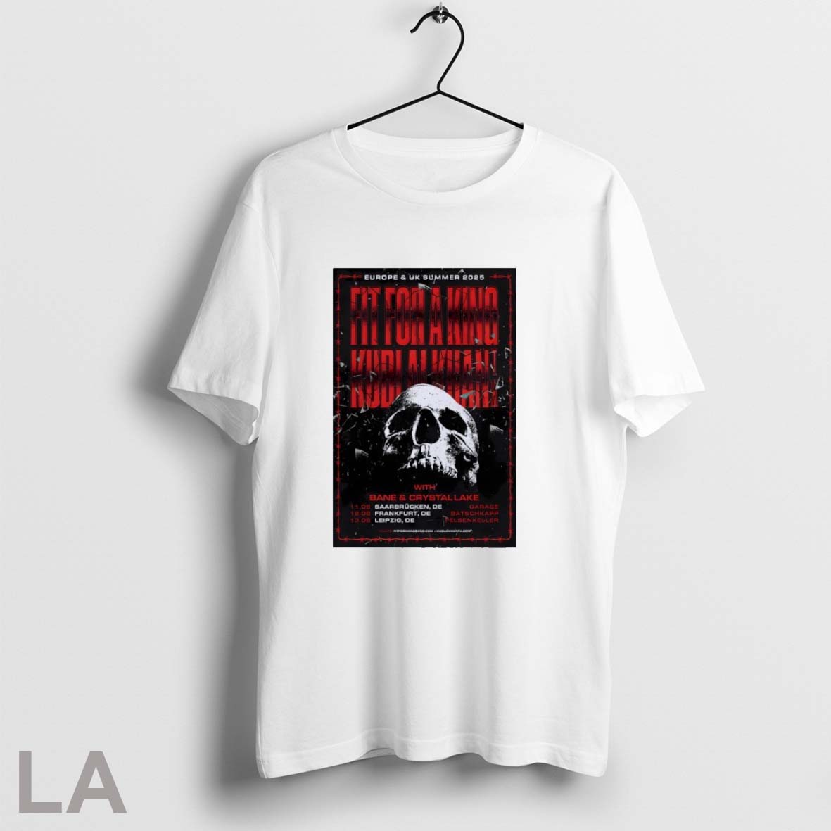 Original Fit For A King Europe And Uk Summer 2025 Poster