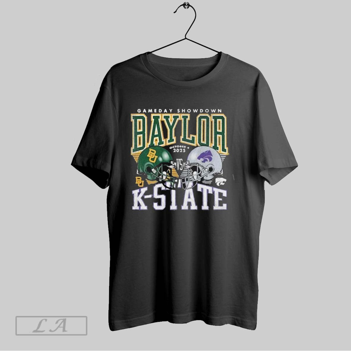 Original Football Showdown Baylor Bears Vs Kansas State Wildcats