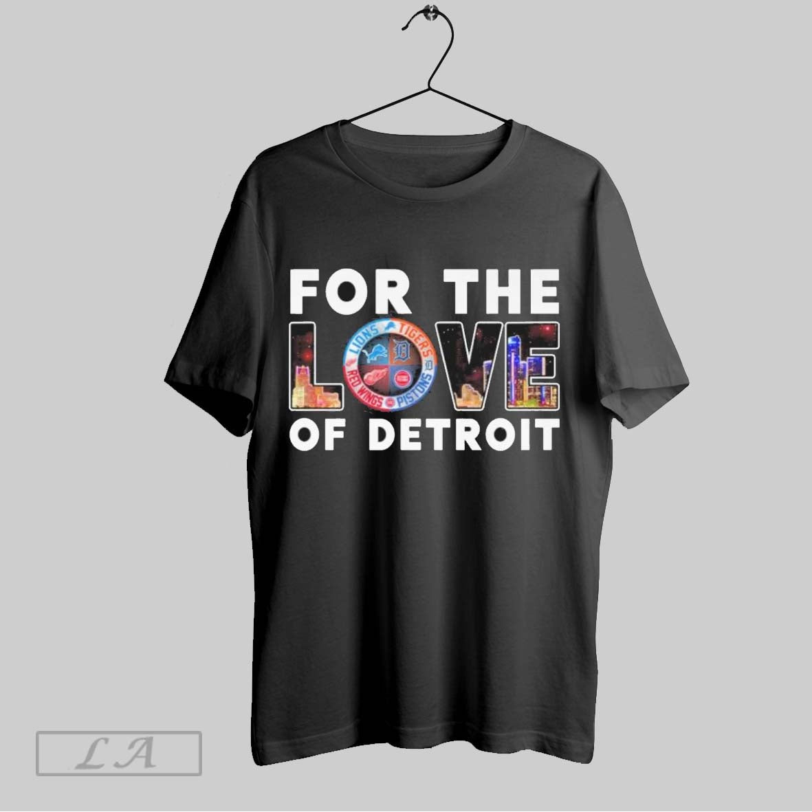 Original For The Love Of City Detroit Sports Teams