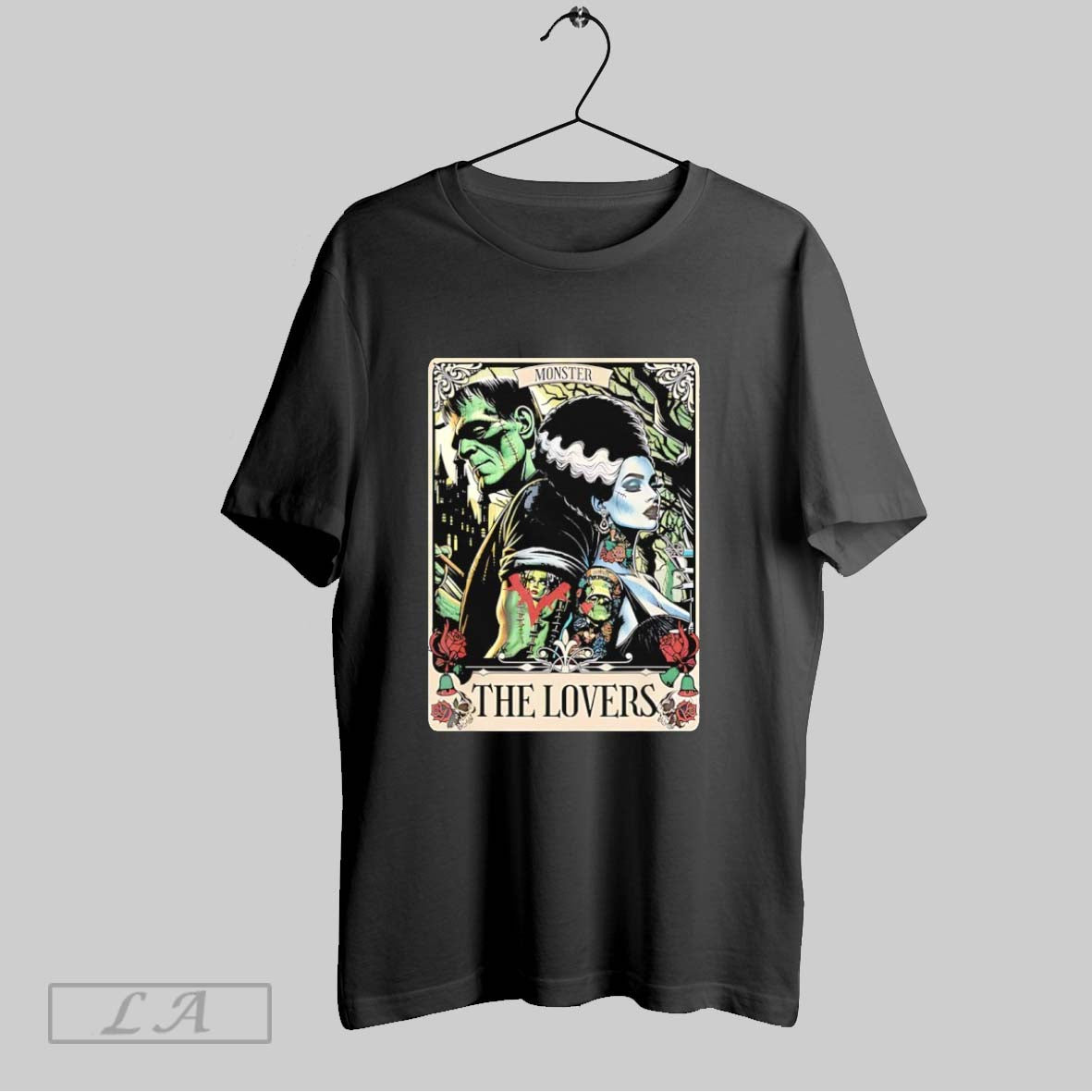 Original Frankenstein And Bride The Lovers Tarot