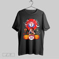Original Freddy Krueger Chucky And Ghostface Moon Texas Rangers Mlb Halloween 2025 V Neck