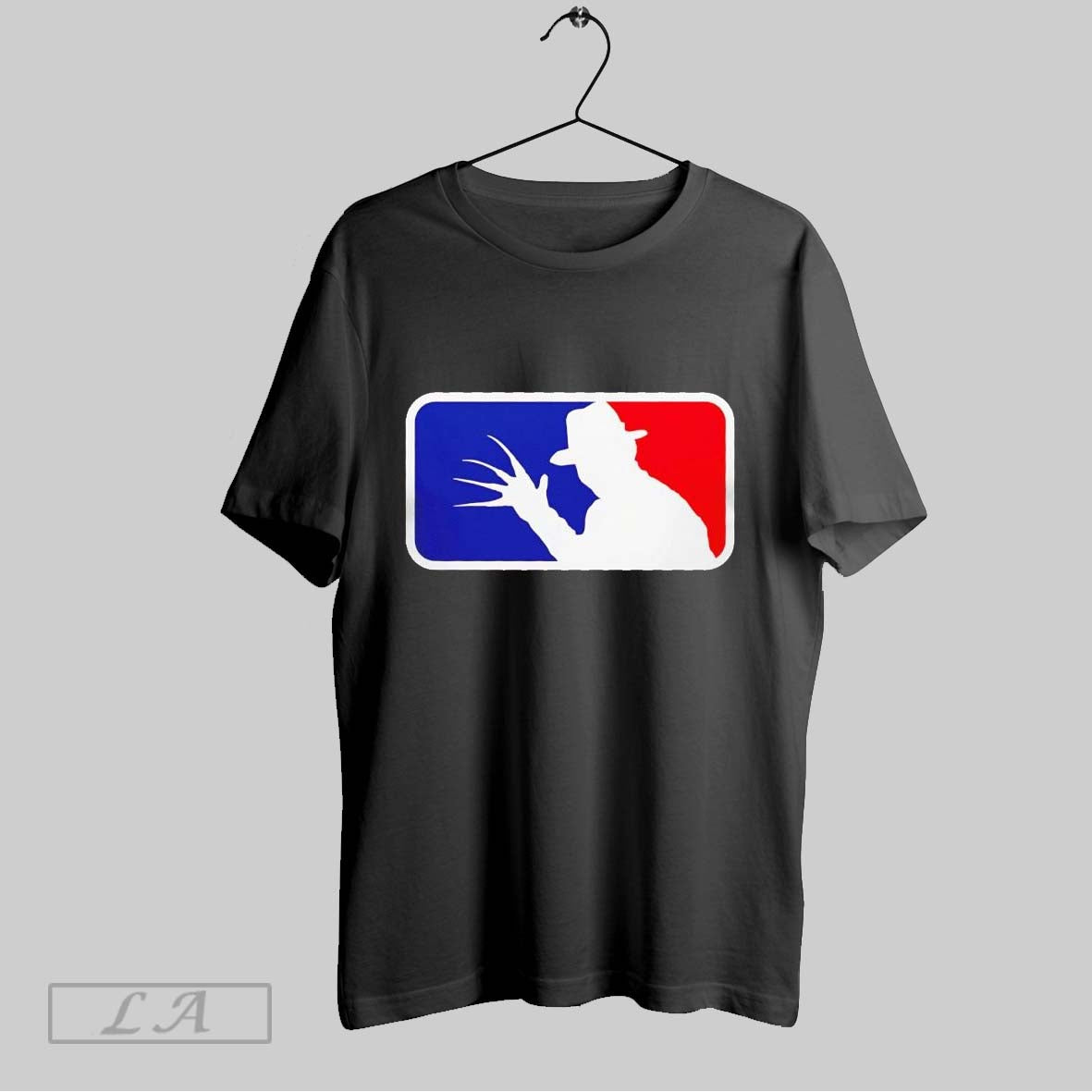 Original Freddy Krueger Major League Horror Mlb Logo