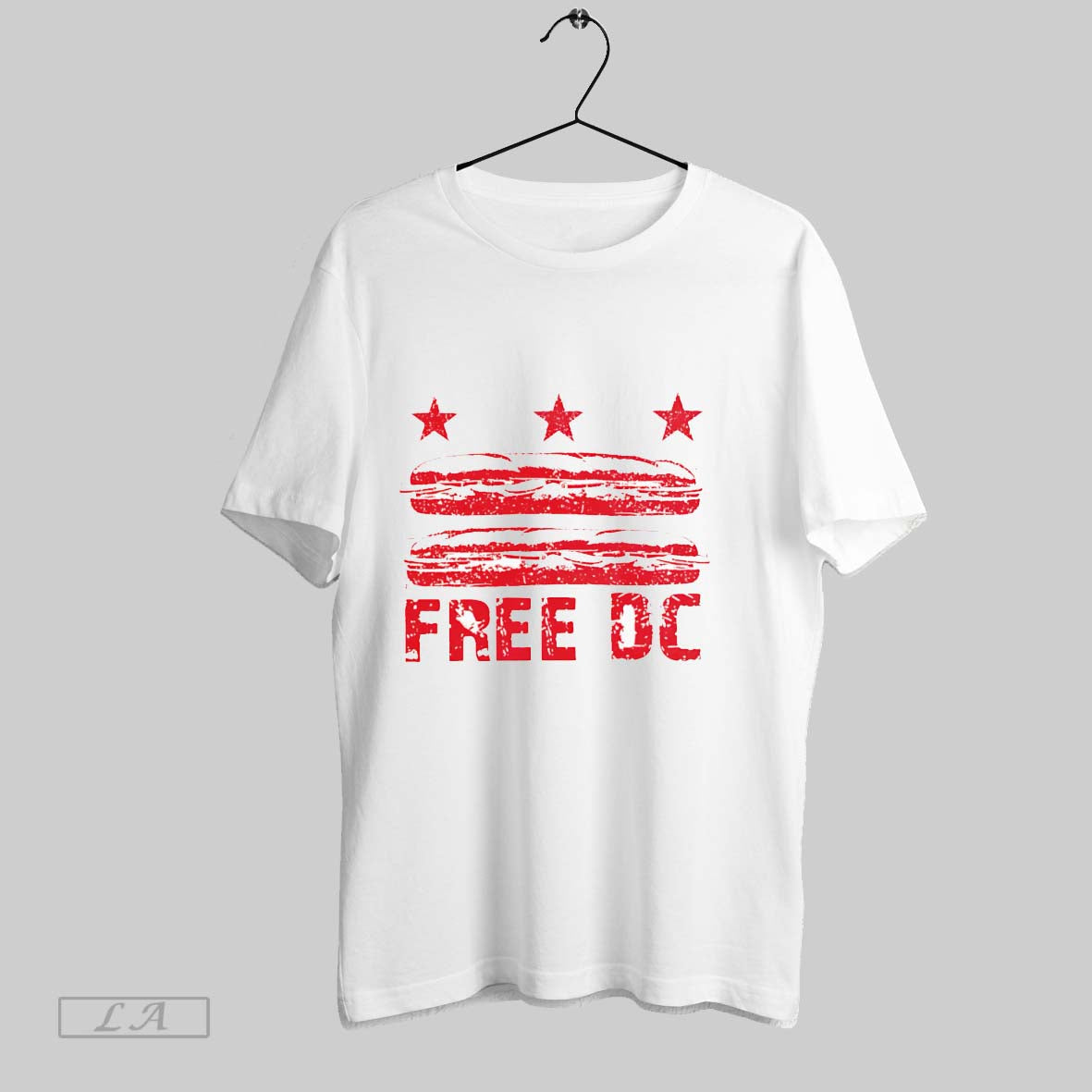 Original Free Dc Protest Sandwiches Dc Flag T Shirt