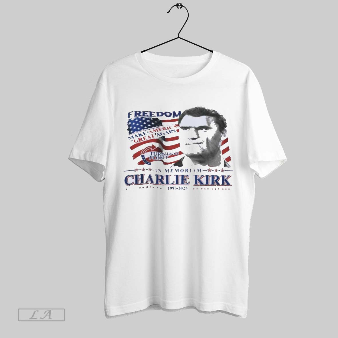 Original Freedom Maga Turning Point In Memoriam Charlie Kirk 1993 2025