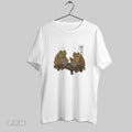 Original Frog And Toad Eating Noodle Japanese
