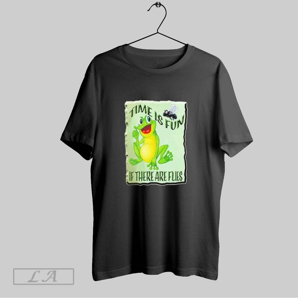 Original Frog Time Is Fun If There Are Flies