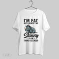Original Funny Rhino Im Fat But I Identify As Skinny I Am Trans Slender